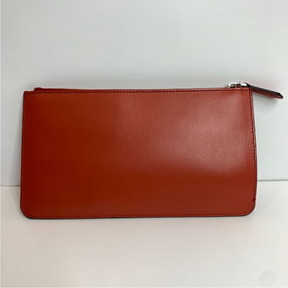 Fendi Orange and Blue Leather Bird Clutch - Picture 4 of 11